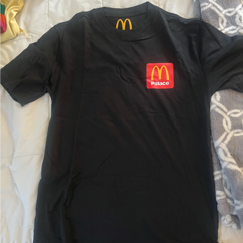 palace x mcdonalds “as featured in” t